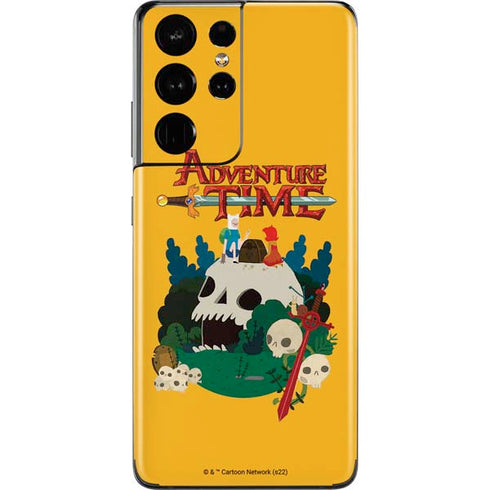 Adult Swim Adventure Time Cave Of Skulls Galaxy S21 Ultra 5G Skin